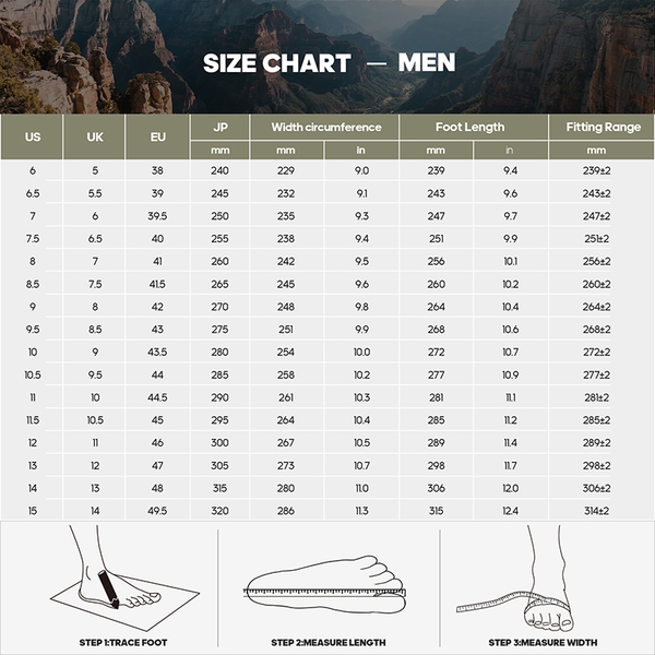 Men’s Waterproof Wide Toe Hiking Boots - OLIVE - 10