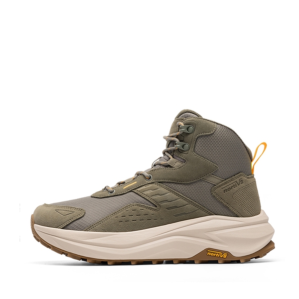 Men’s Waterproof Wide Toe Hiking Boots - OLIVE - 1