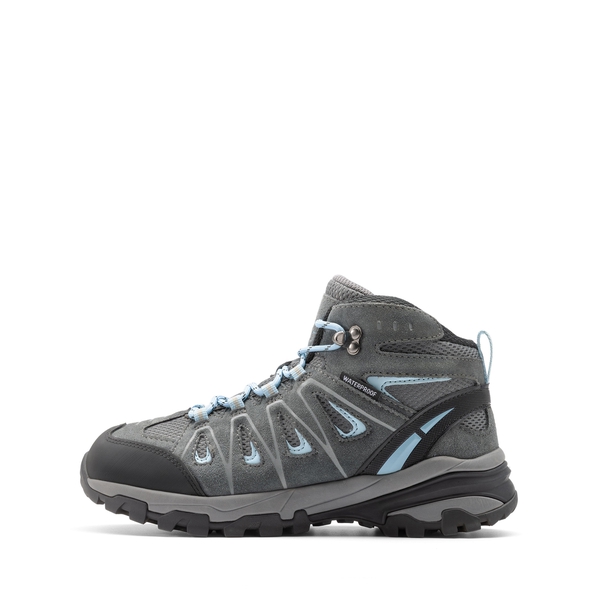[Seeker] Women's Waterproof Hiking Boots - GREY BLUE -  0
