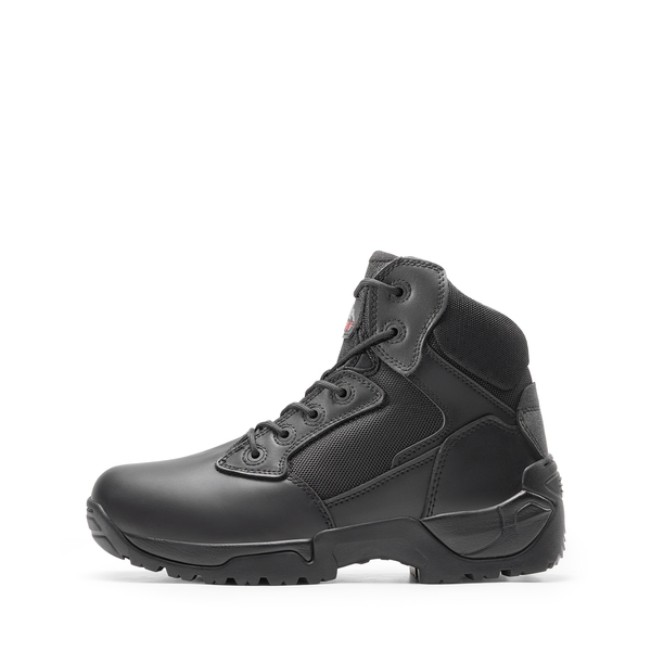 Men's Military Tactical Wide Work Boots【Wide Fit】 - BLACK -  0