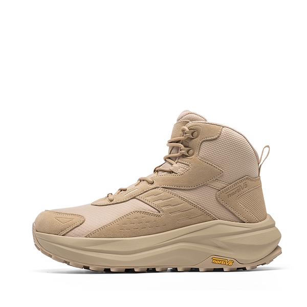 Men’s Waterproof Wide Toe Hiking Boots - SAND - 1