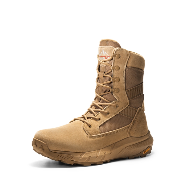 [Peakforce] Men's Breathable Tactical Military Work Boots - COYOTE - 1