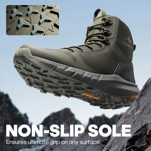 [Metrostrike] Men's Lightweight Military Tactical Boots - ARMY GREEN - 1