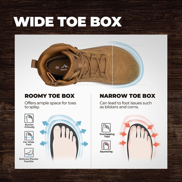 Men’s Leather Tactical Combat Boots - COYOTE - 7