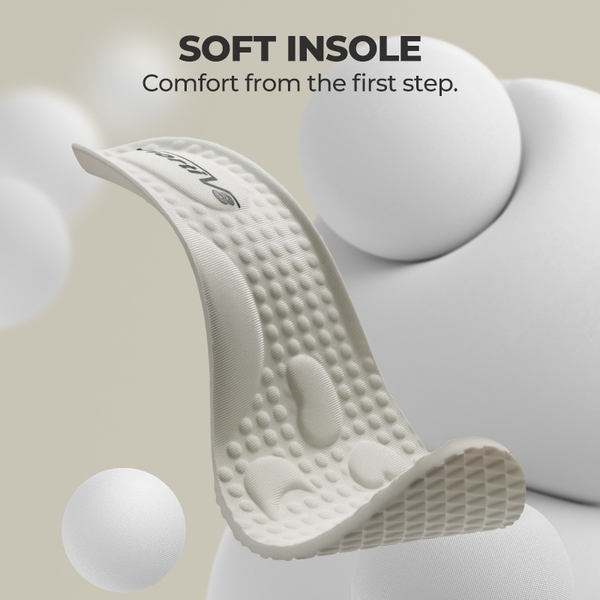 Women’s Breathable Slip-On Walking Shoes - WHITE - 4