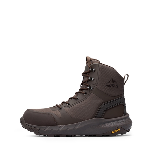 Men’s Nano Composite Toe Work Boots - BROWN - 1