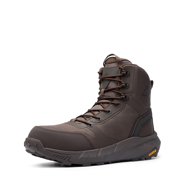 Men’s Nano Composite Toe Work Boots - BROWN -  0