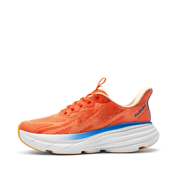 Men’s Slip-On Running Shoes - ORANGE - 1