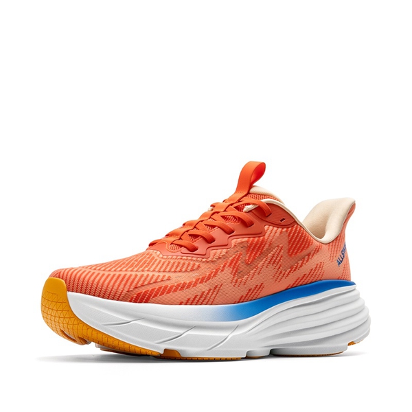 Men’s Slip-On Running Shoes - ORANGE -  0