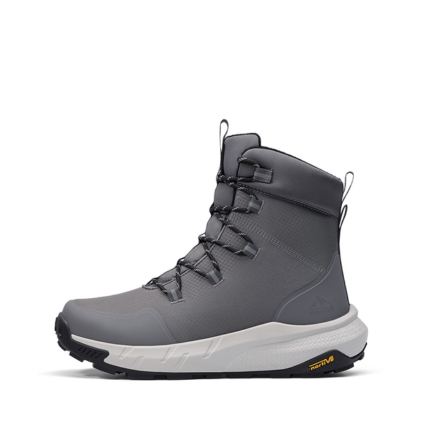 Men’s Waterproof Insulated Winter Snow Boots - DARK GREY - 1