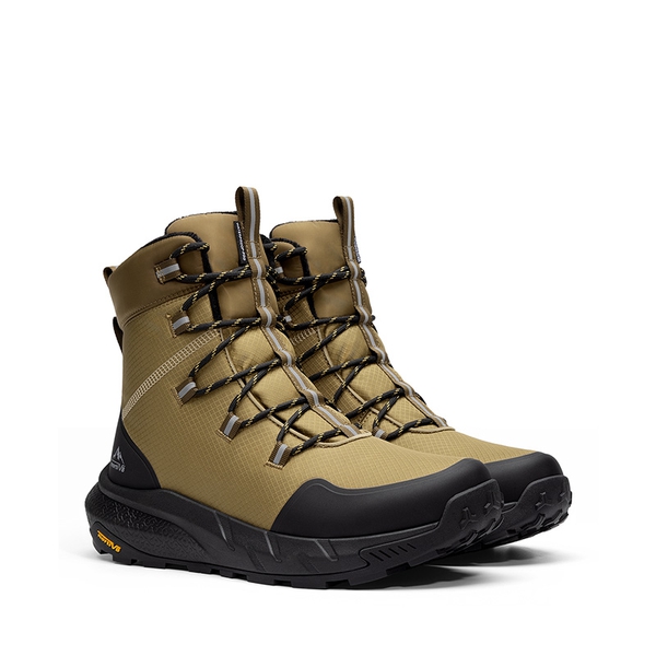 Men’s Waterproof Insulated Winter Snow Boots - LIGHT TAUPE - 2