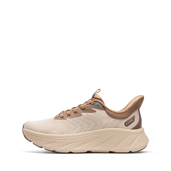 Women’s Lightweight Slip-On Walking Shoes - BEIGE/KHAKI - 1