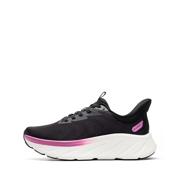 Women’s Lightweight Slip-On Walking Shoes - BLACK - 1