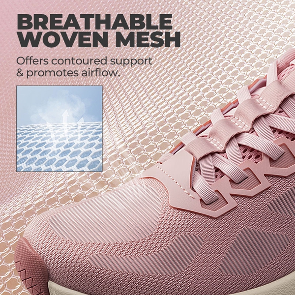 Women’s Slip-On Arch Support Running Shoes - PINK - 5