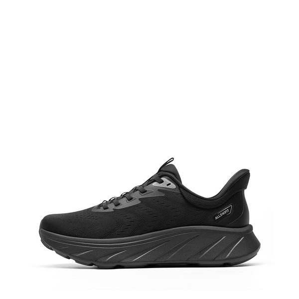 Men’s Lightweight Slip-On Walking Shoes - ALL BLACK - 1