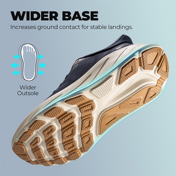 Men’s Lightweight Slip-On Walking Shoes - NAVY - 6