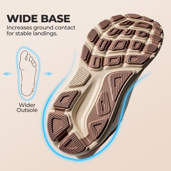 Women’s Lightweight Slip-On Walking Shoes - BEIGE/KHAKI - 3