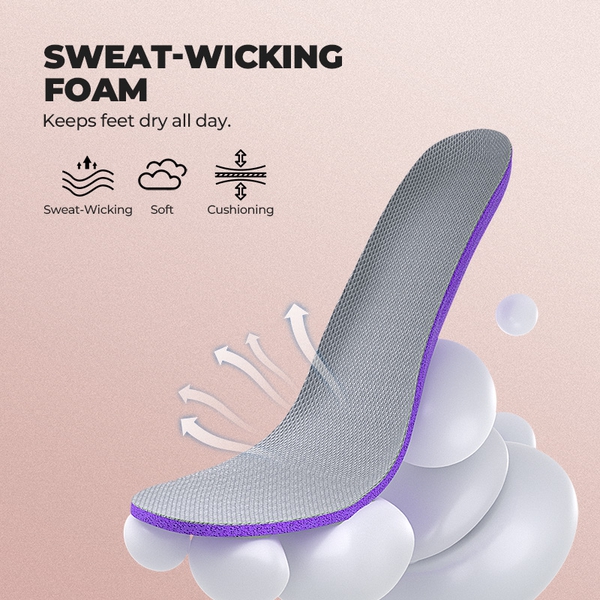 Women’s Slip-Resistant Arch Support Running Shoes - ORANGE - 2