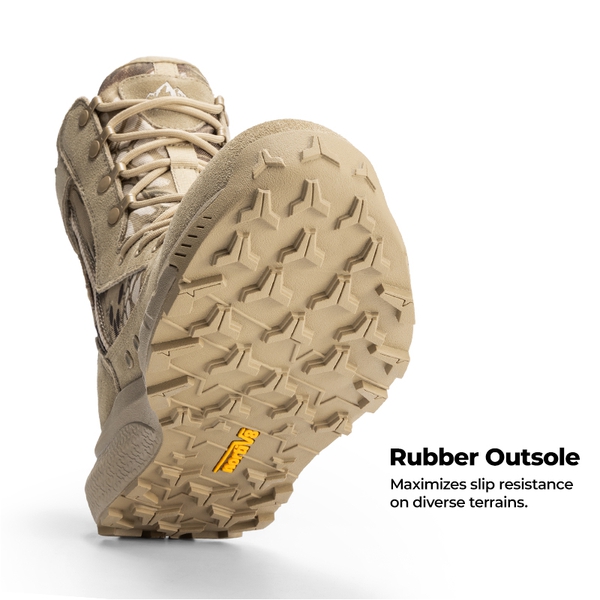 [Peakforce] Men's Breathable Tactical Military Work Boots - CAMO - 4