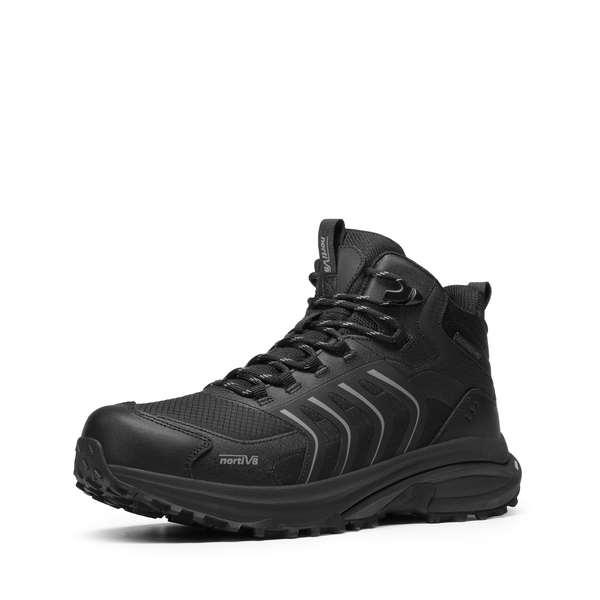 Men's DualStride Armadillo FieldLite Mid WaterproofPRO - ALL BLACK -  0