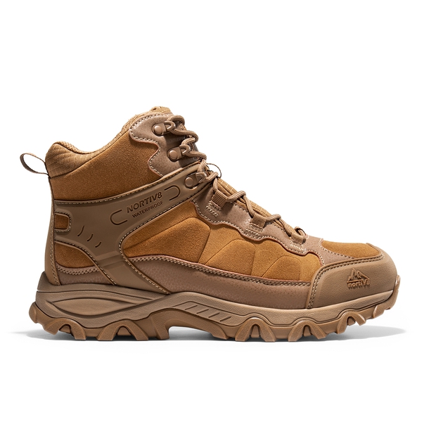 Men's Waterproof Hiking Boots - COYOTE - 2