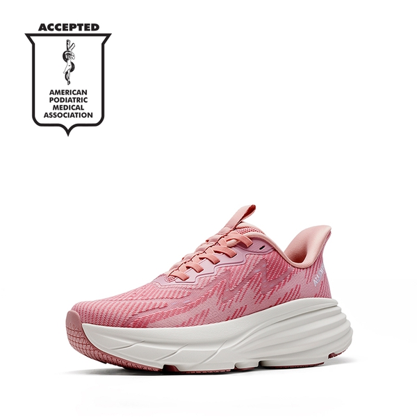 Women’s Slip-on Breathable Non-Slip Running Shoes - PINK -  0