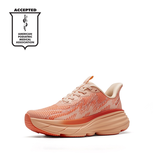 Women’s Slip-on Breathable Non-Slip Running Shoes - ORANGE -  0