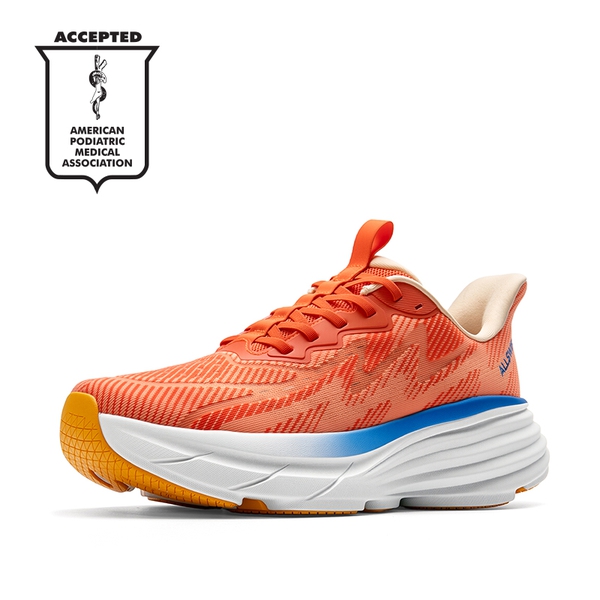 Men’s Slip-On Running Shoes - ORANGE -  0