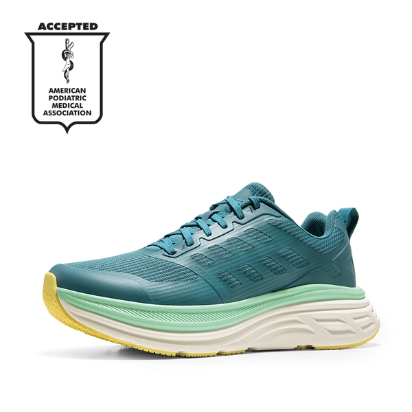 [ActiveFloat] Men's Comfortable Lightweight Running Shoes - BLUE GREEN -  0