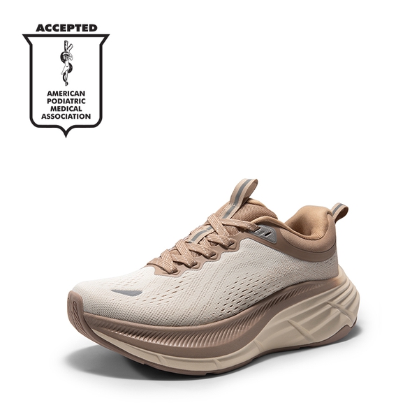 [ActiveBreeze] Women's Comfortable Mesh Running Shoes - BEIGE/KHAKI -  0