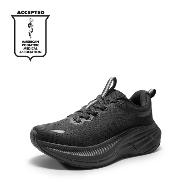 [ActiveBreeze] Women's Comfortable Mesh Running Shoes - ALL BLACK -  0