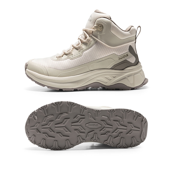 Women’s Lightweight Water-Resistant Hiking Shoes  - KHAKI-NEW - 7