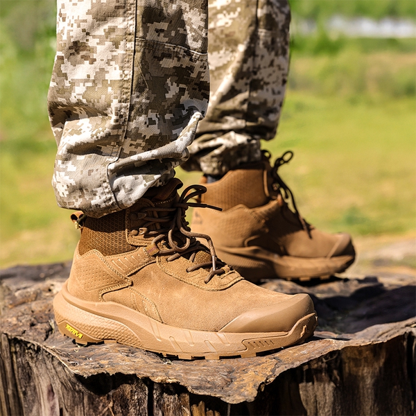 [VaporGuard] Men's Waterproof Military Tactical Work Boots - COYOTE - 7