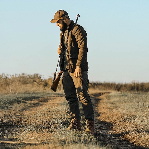 [VaporGuard] Men's Waterproof Military Tactical Work Boots - COFFEE - 8