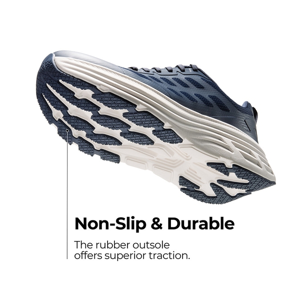 [ActiveFloat] Men's Comfortable Lightweight Running Shoes - BLUE - 3