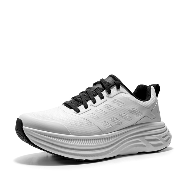 [ActiveFloat] Women's Breathable Lifestyle Walking Sneakers - WHITE - 1