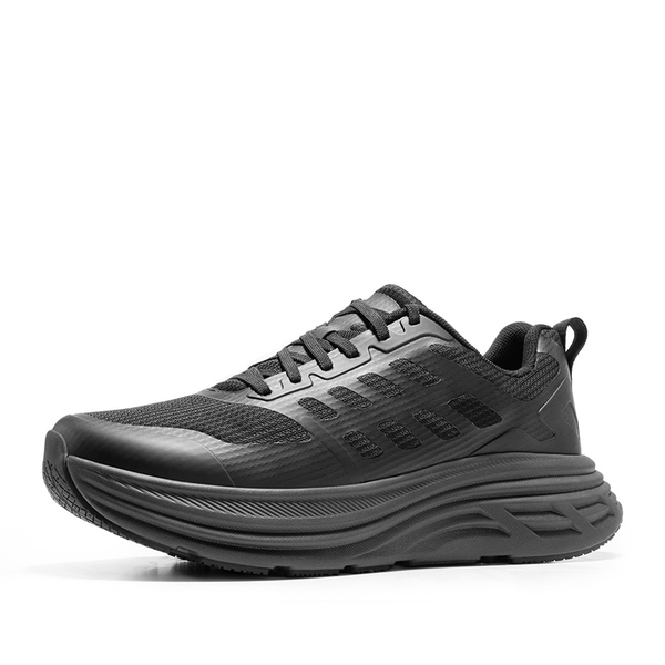 [ActiveFloat] Men's Comfortable Lightweight Running Shoes - ALL BLACK - 1