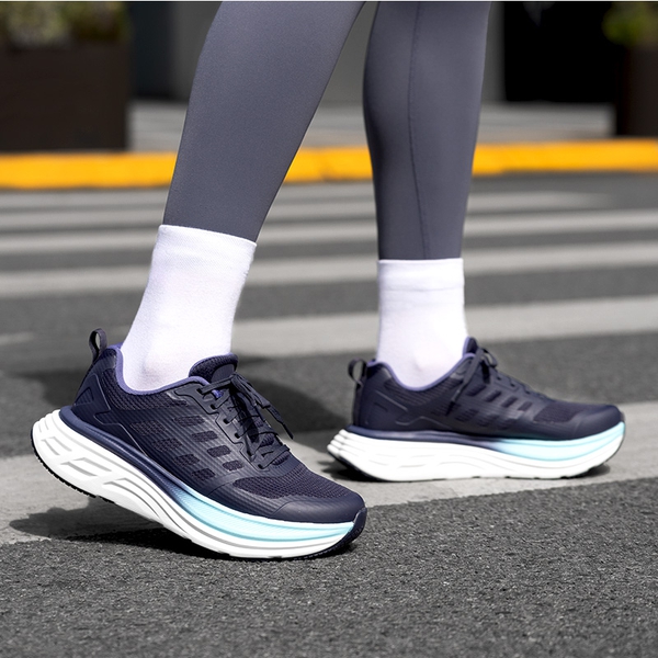 [ActiveFloat] Women's Breathable Lifestyle Walking Sneakers - BLUE - 7