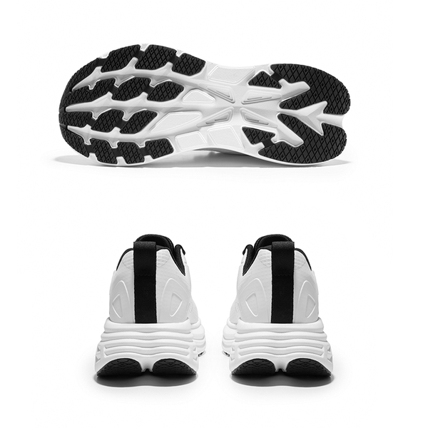 [ActiveFloat] Women's Breathable Lifestyle Walking Sneakers - WHITE - 6