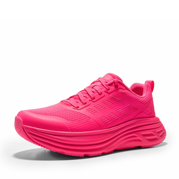 [ActiveFloat] Women's Breathable Lifestyle Walking Sneakers - HOT PINK - 1