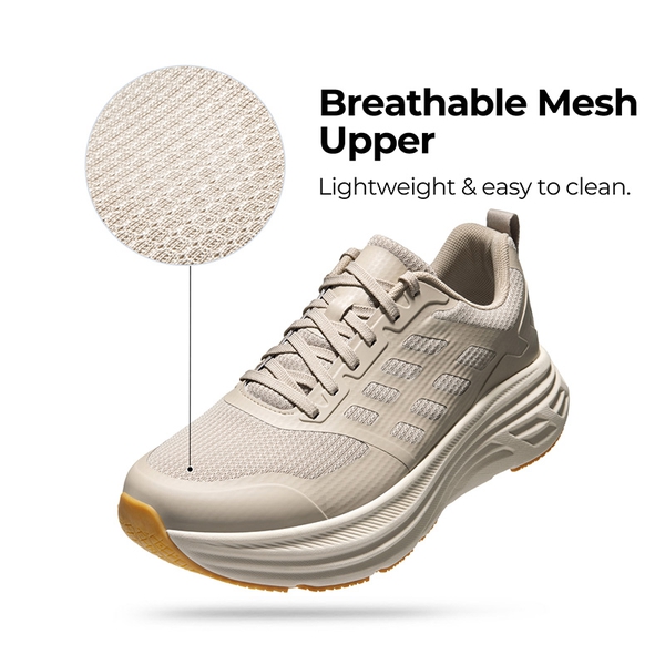 [ActiveFloat] Men's Comfortable Lightweight Running Shoes - APRICOT - 4