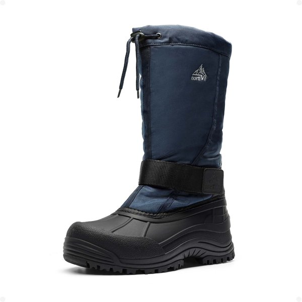 Men's Tall Winter Snow Boots - BLUE/BLACK -  0