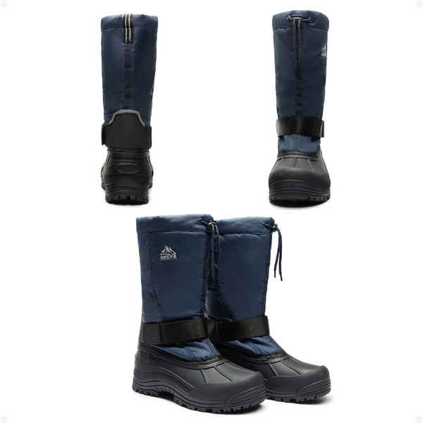 Men's Tall Winter Snow Boots - BLUE/BLACK - 5