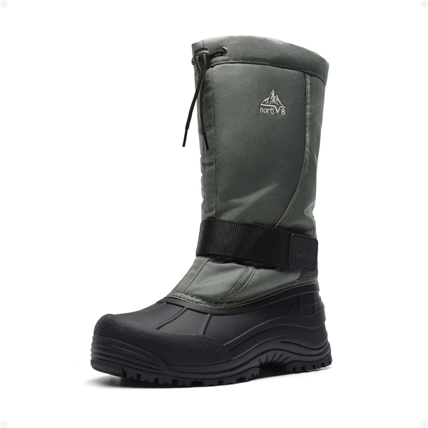 Men's Tall Winter Snow Boots - GREY/BLACK -  0