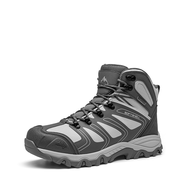 [Armadillo Series] Men's & Women's Waterproof Hiking & Walking Boots - LIGHT GREY -  0