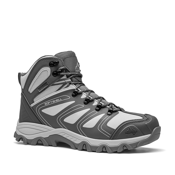 [Armadillo Series] Men's & Women's Waterproof Hiking & Walking Boots - LIGHT GREY - 3