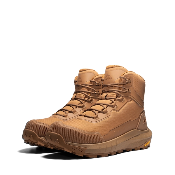 Men's Slip-Resistance Nano Toe Work Boots - COYOTE - 2
