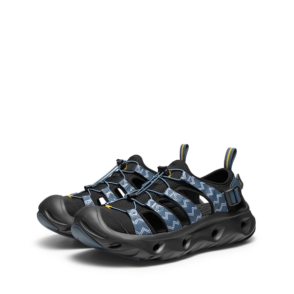 Men's Breathable Mesh Upper Water Sandals Shoes - BLUE/BLACK - 2