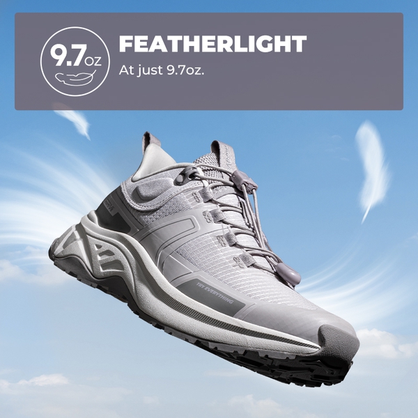 [Gladiator] Women's Lightweight Comfort Hiking Shoes - LIGHT PURPLE - 1