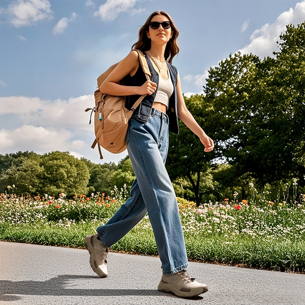 [Gladiator] Women's Lightweight Comfort Hiking Shoes - KHAKI - 7
